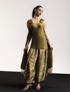 Mustard dress