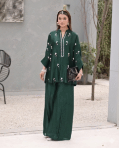 Green dress