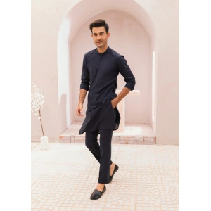 NAVY KURTA & PANTS