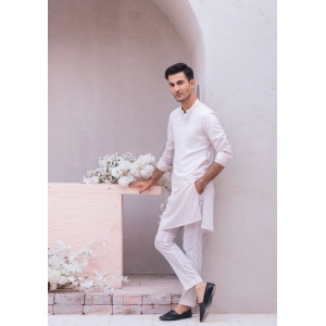 IVORY KURTA & TROUSER